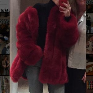 Oversized Faux Fur Jacket
